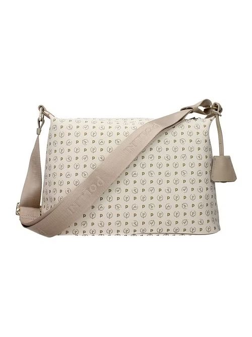 Borsa Hobo Heritage Logo Classic Avorio/ghiaccio POLLINI | TE8400PP02Q11/10A